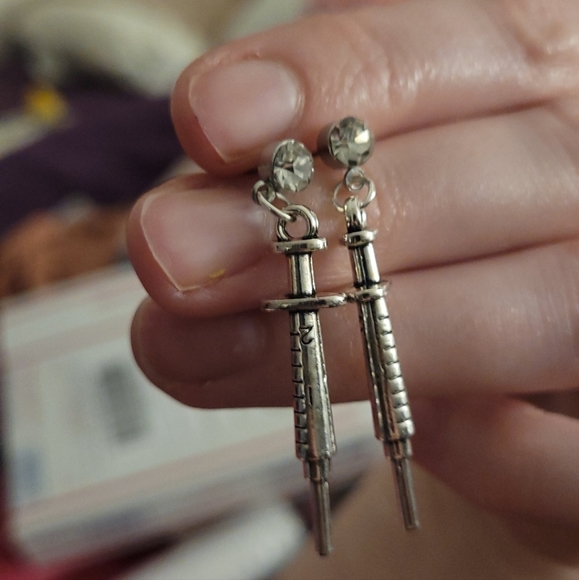 Medical Nurse Earrings - Picture 9 of 9